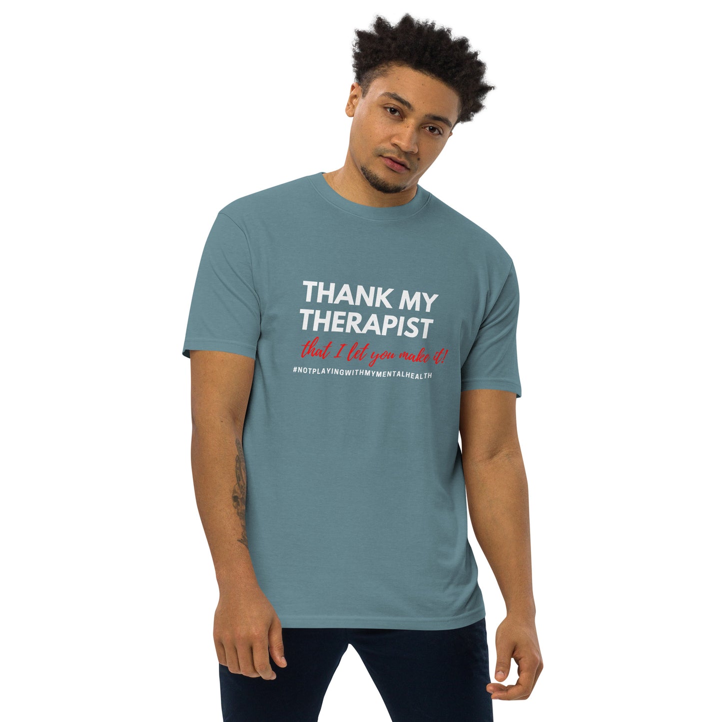 Thank My Therapist Men's Tee