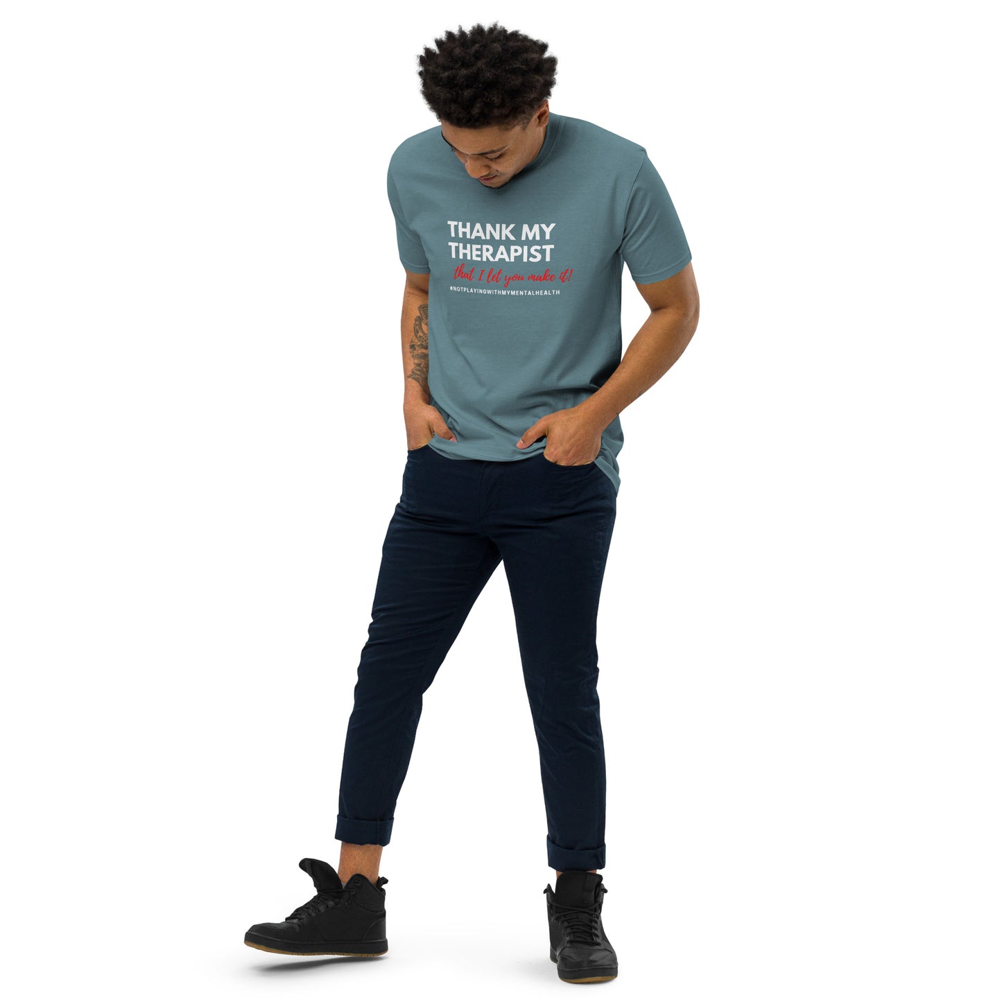 Thank My Therapist Men's Tee