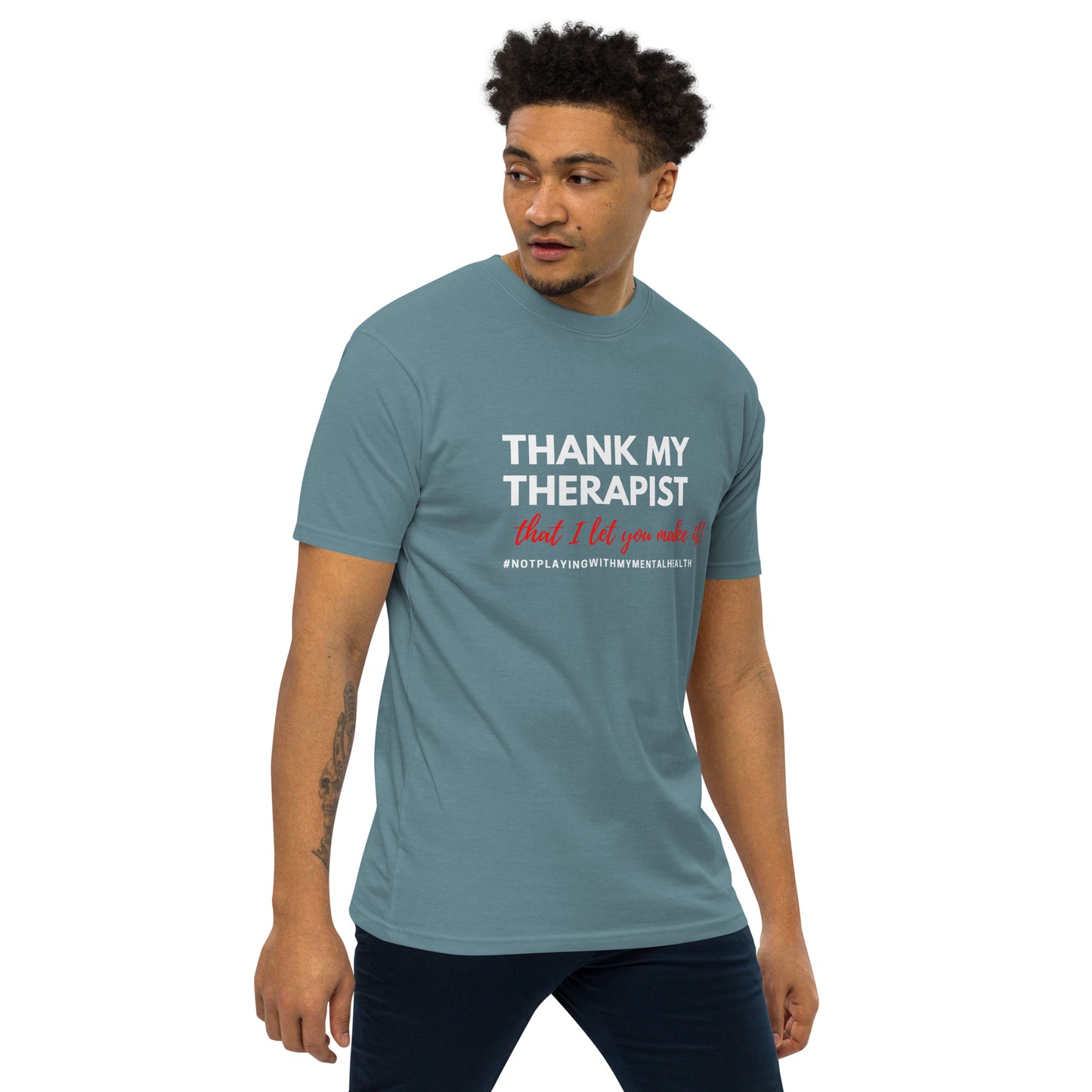 Thank My Therapist Men's Tee