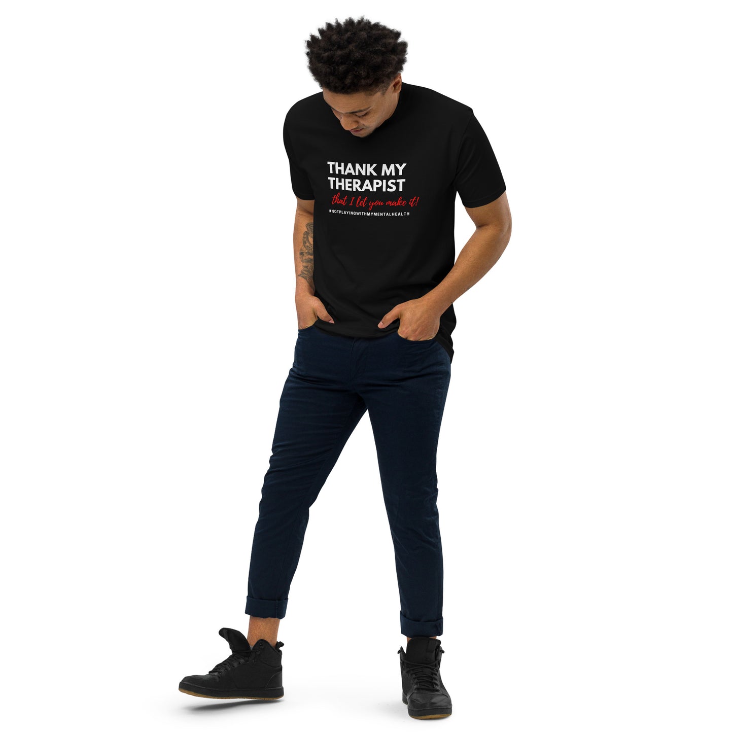 Thank My Therapist Men's Tee