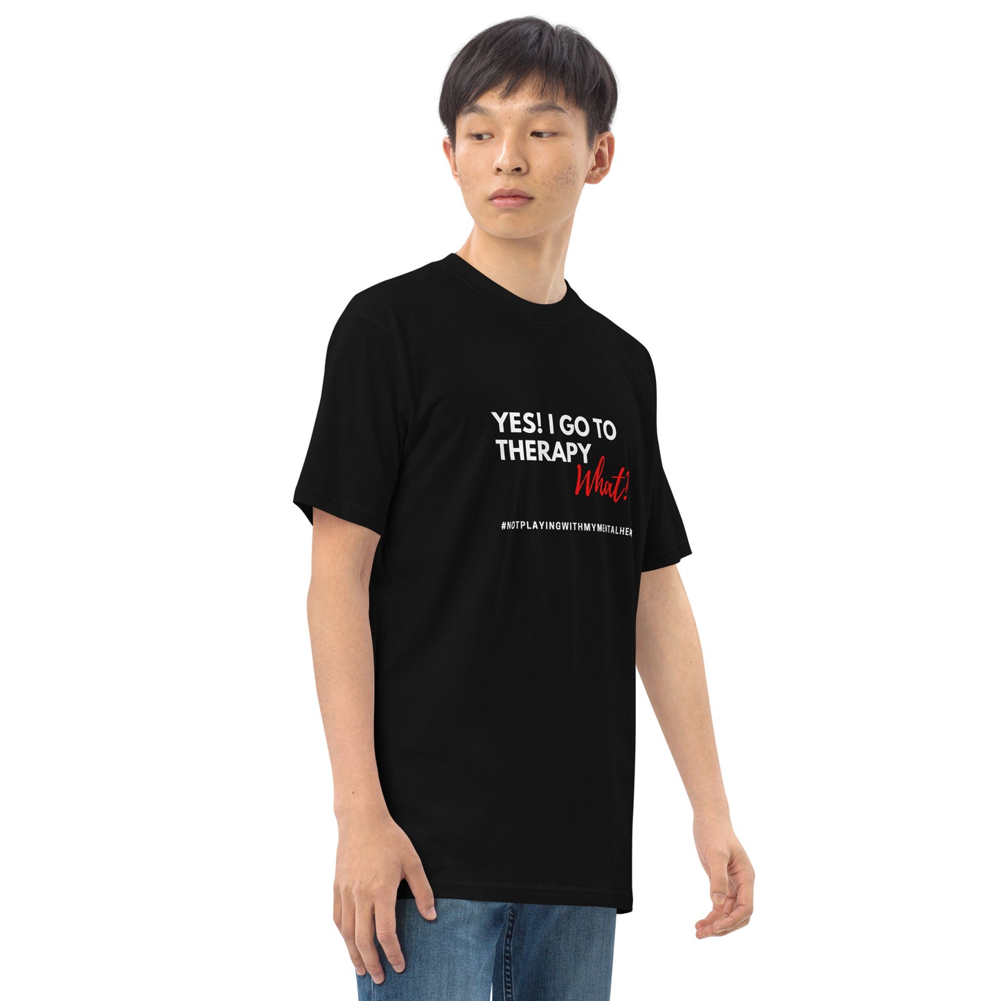 I Go to Therapy Men's Tee