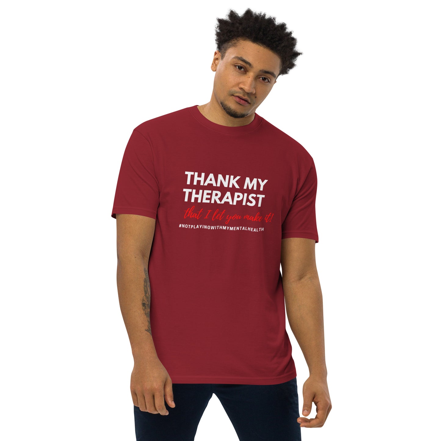Thank My Therapist Men's Tee