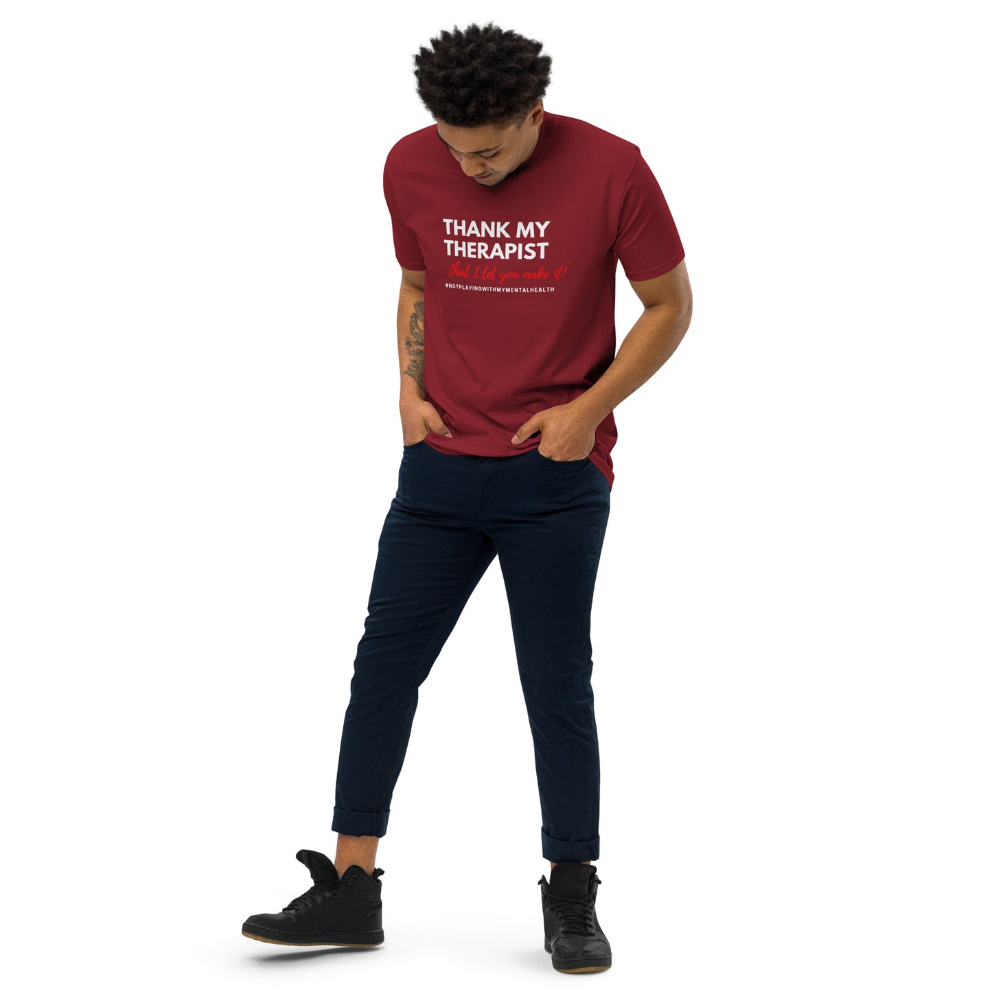 Thank My Therapist Men's Tee