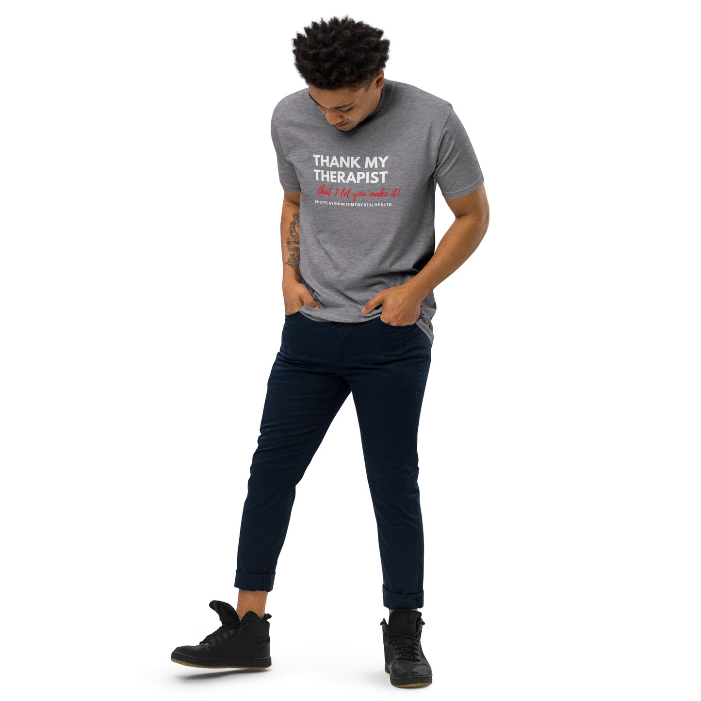 Thank My Therapist Men's Tee