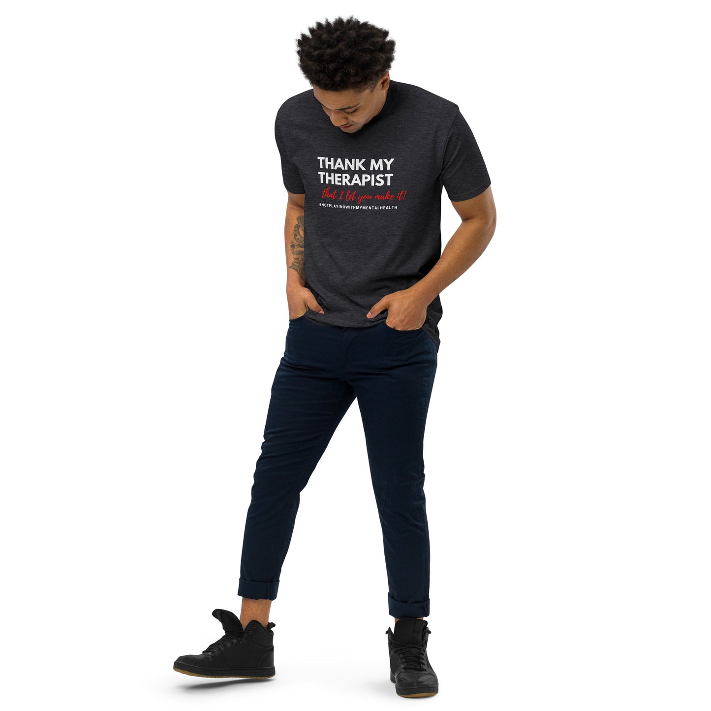 Thank My Therapist Men's Tee
