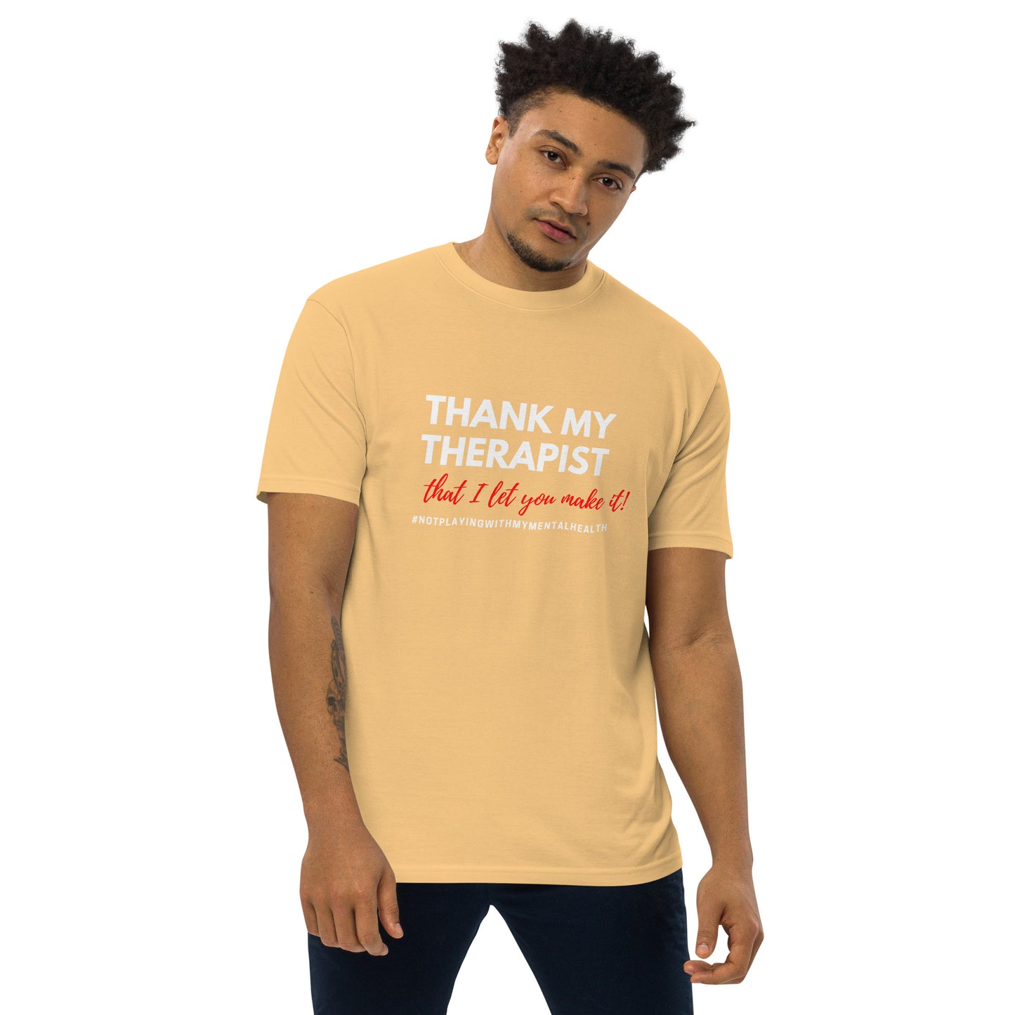 Thank My Therapist Men's Tee