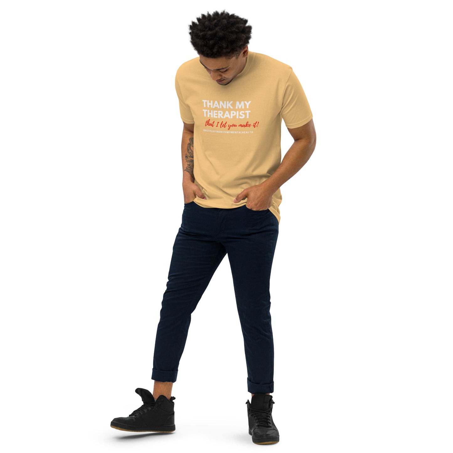 Thank My Therapist Men's Tee